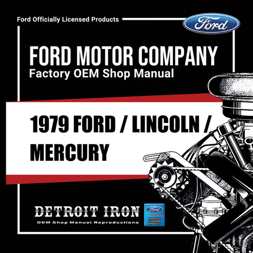 1979 Ford Lincoln Mercury Shop Manuals, Sales Brochures & Wiring Diagrams / Specs Kit