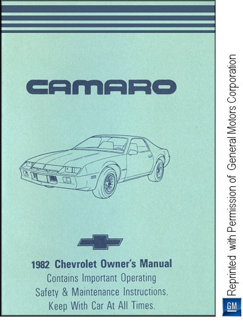 1982 Chevrolet Camaro Owner's Manual