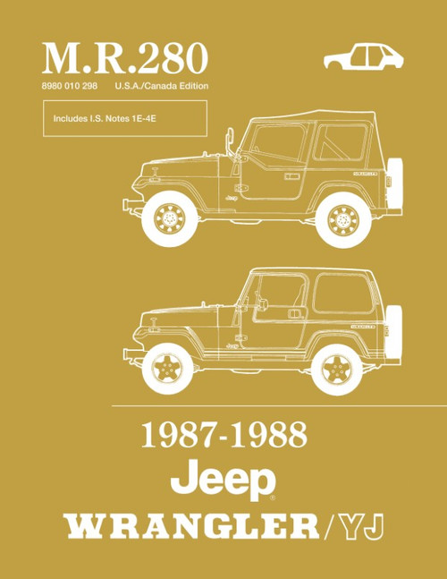 Jeep Wrangler Repair Manual by Chilton - 1987-2011