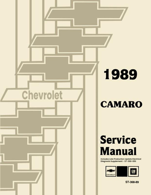 1989 Chevy Camaro Service Manual