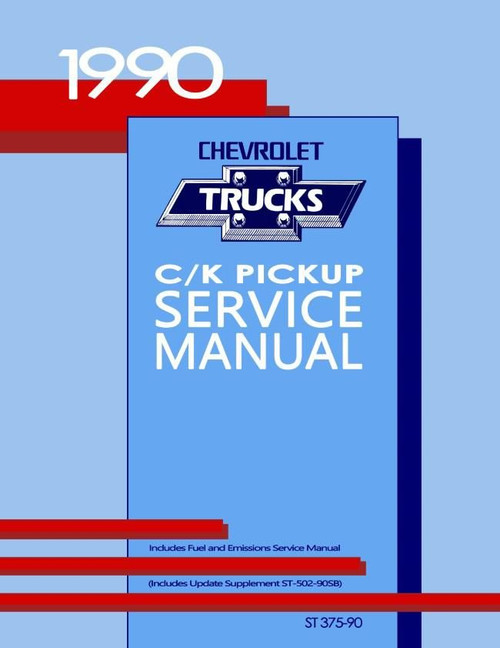 1990 Chevy C-K Pickup Truck Service Manual