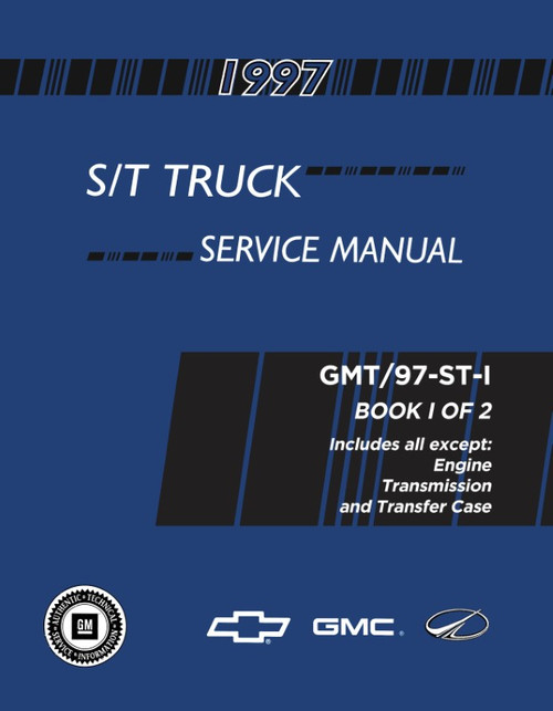1997 Chevrolet & GMC S / T Truck Service Manual
