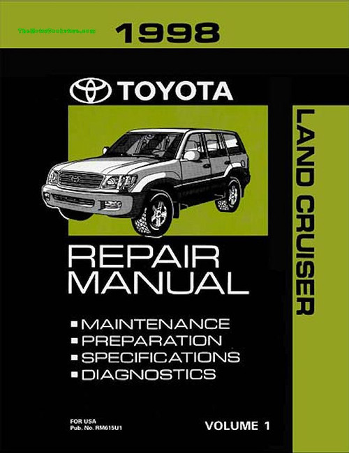 1998 Toyota Land Cruiser OEM Repair Manual