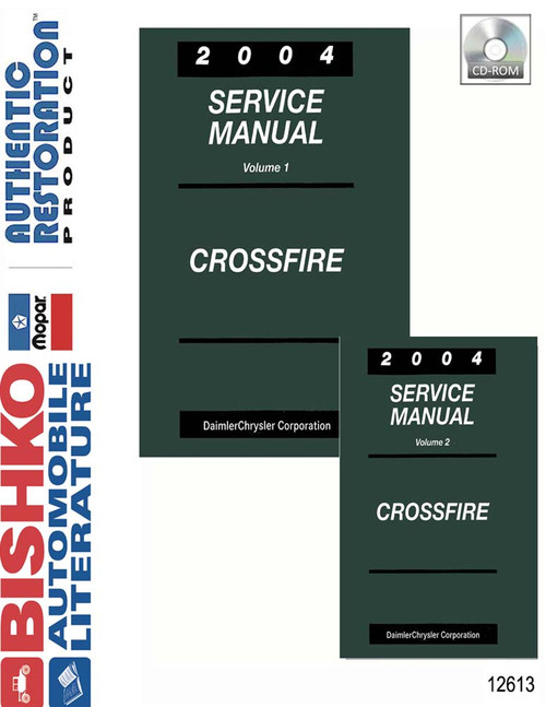 2004 Chrysler Crossfire OEM Service Manual on CD-ROM