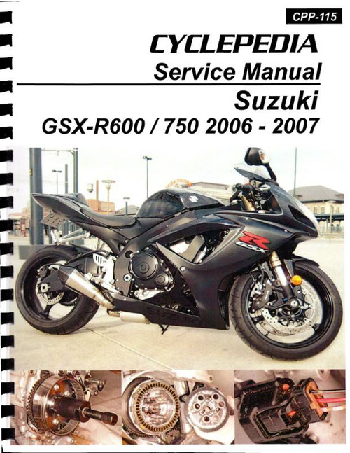 Suzuki GSX-R600 / GSX-R750 Repair Manual (2006-2009) | Clymer M268