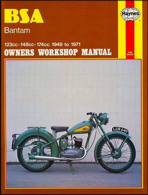 BSA Bantam Repair Workshop Manual 1948-1971