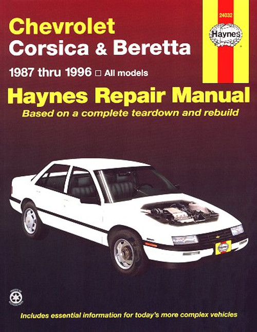 Chevy Corsica, Chevy Beretta Repair Manual 1987-1996