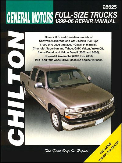 Chevy, GMC Pick-ups Repair Manual 1988-1998