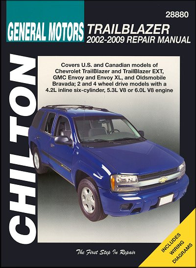 Trailblazer, Envoy, Bravada Repair Manual 2002-2009 | Chilton