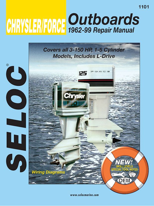 Chrysler / Force Outboard Motor Repair Manual 3-150 HP 1962-1999