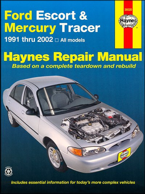 Ford Escort, Mercury Tracer Haynes Repair Manual 1991-2002
