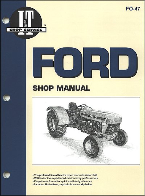 Ford Tractor Repair Manual Diesel Models 3230, 3430, 3930, 4630, 4830