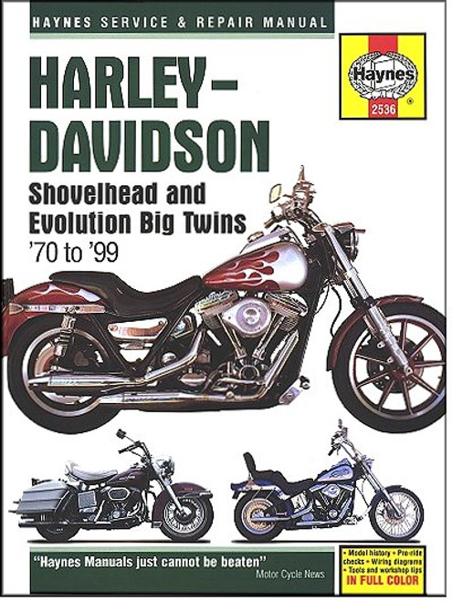 Harley Shovelhead, Evolution Repair Manual 1970-1999