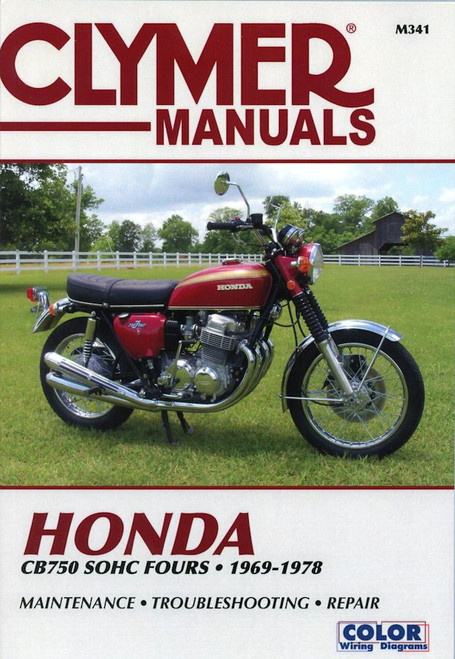 Honda CB750-4 SOHC Repair Manual 1969-1978