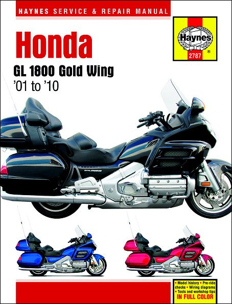 Honda GL1800 Gold Wing Repair Manual 2001-2010 | Haynes