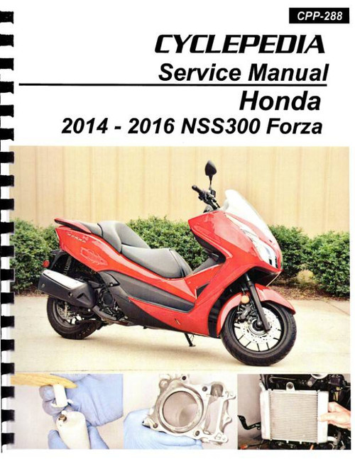 Honda NSS300 Forza Scooter Service Manual 2014-2016