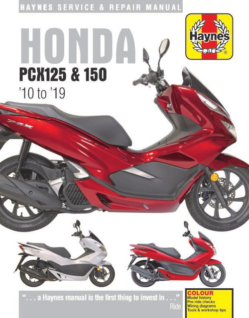 Honda PCX125 / PCX150 Repair Manual: 2010-2019