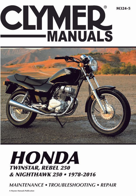 Honda CB400-450/Rebel/Nighthawk Repair Manual 1978-1987