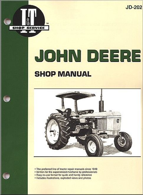 John Deere Tractor Repair Manual 2040, 2510, 2520, 2240, 2440, 2630, 2640, 4040, 4240, 4440, 4640, 4840