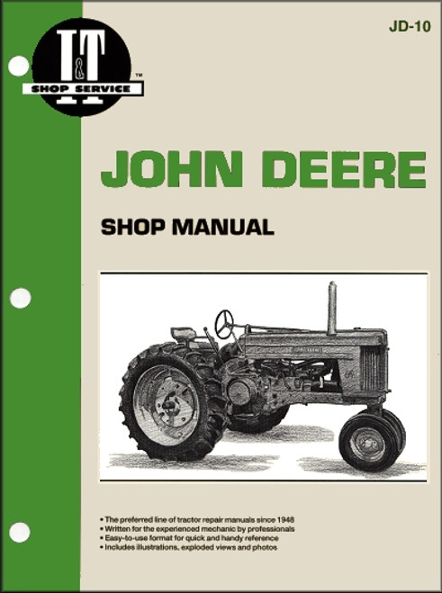 John Deere Tractor Repair Manual Series 50, 60, 70 (non-Diesel)