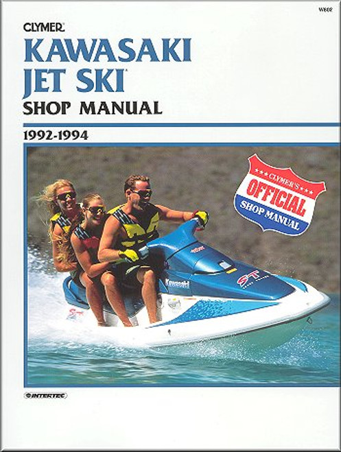 Kawasaki Jet Ski 440-750 Repair Manual 1992-1994