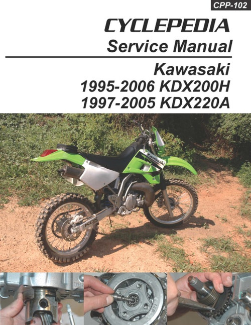Kawasaki KDX200H / KDX220A Service Manual: 1995-2006