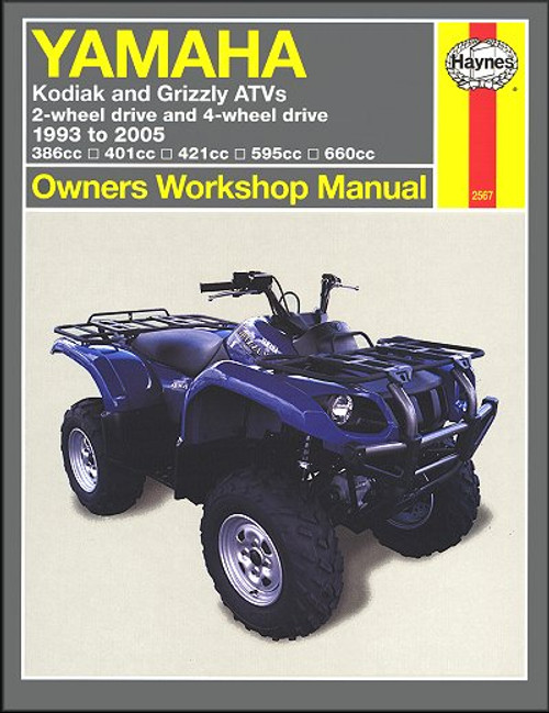 Yamaha Raptor 660R Repair Manual 2001-2005 - Clymer M280-2