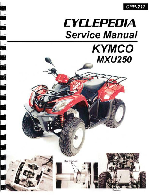 KYMCO MXU 250 ATV Service Manual 2005-2009