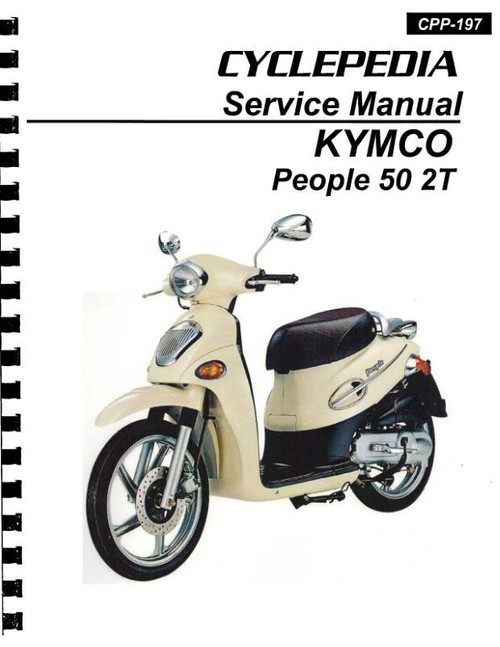 KYMCO People 50 2T Scooter Service Manual