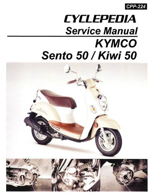 KYMCO Sento 50 and Kiwi 50 / 10 Scooter Service Manual