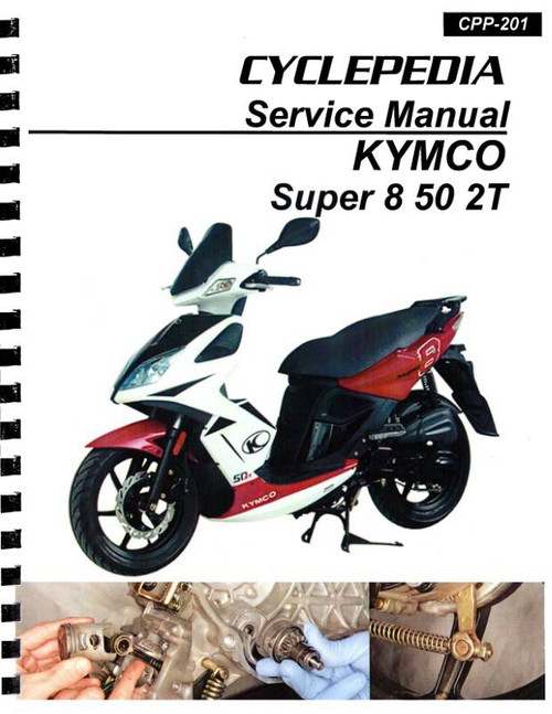 KYMCO Super 8 50 2T Scooter Service Manual