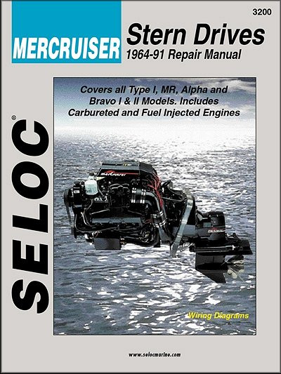Mercruiser Repair Manual Alpha, Bravo, Blackhawk 1992-2000 | Seloc