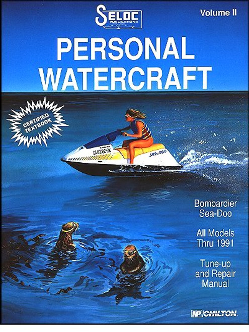 Sea-Doo Personal Watercraft Repair Manual 1988-1991