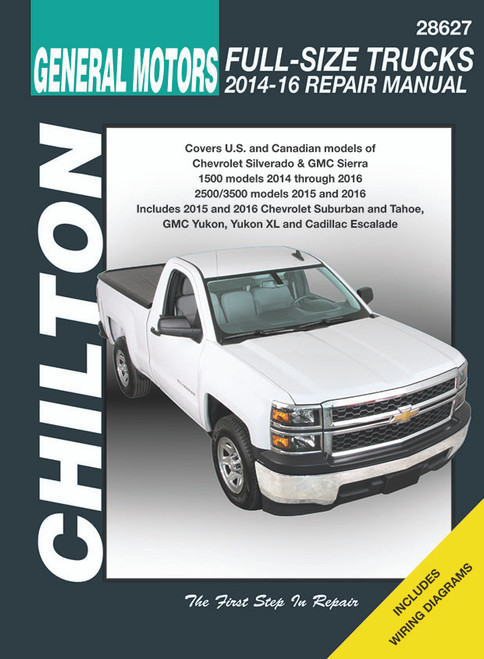GM Full Size Trucks (Silverado, Sierra, Suburban, Tahoe) Manual: 2014-2016