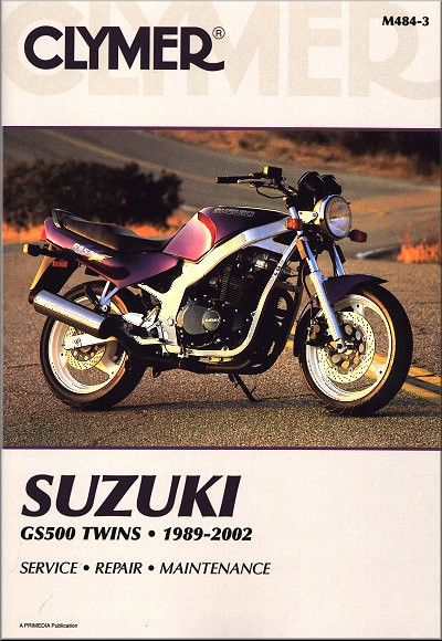 Suzuki GS500, GS500E Repair Manual 1989-2002 | Clymer M484-3