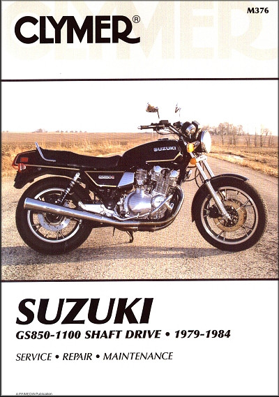 Suzuki GS850, GS1000, GS1100 Repair Manual 1979-1984 | Clymer