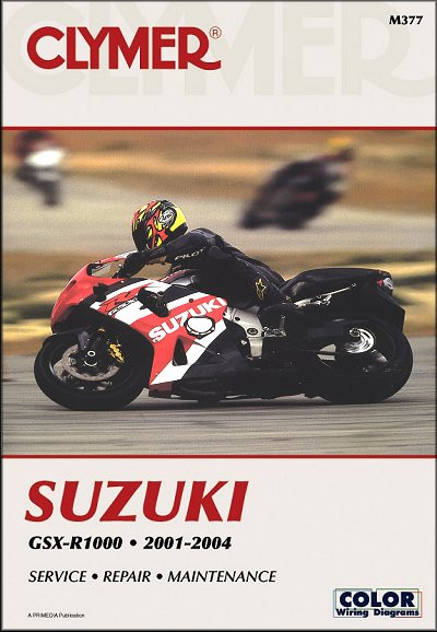 Suzuki GSXR600 Sportbike Repair Manual 2001-2005 - Clymer M264