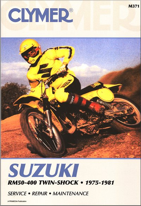 Suzuki RM80, RM125, RM250 Repair Manual 1989-1995