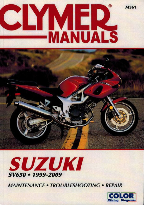 Suzuki SV650 Sportbike Repair Manual 1999-2008 - Haynes 3912