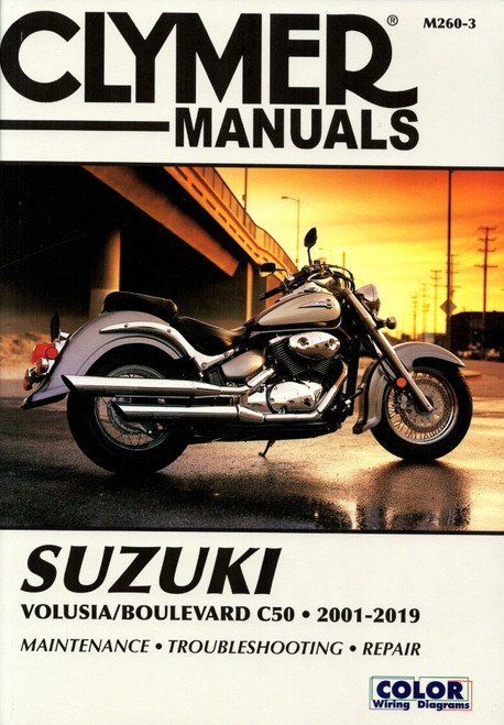 Suzuki Volusia 2001-2004 and Suzuki Boulevard C50 2005-2019 Repair Manual