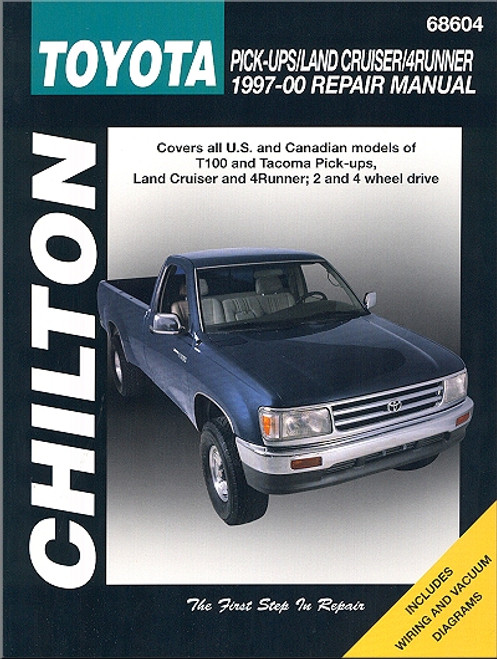 Toyota Tacoma, T100, Land Cruiser, 4Runner Repair Manual 1997-2000
