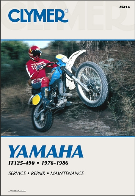 Yamaha IT125, IT175, IT200, IT250, IT400, IT425, IT465, IT490 Repair Manual 1976-1986