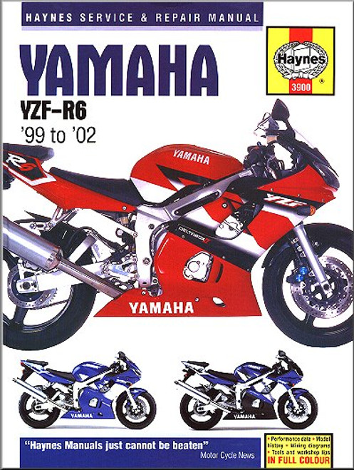 Yamaha YZF-R6 Repair Service Manual 1999-2002