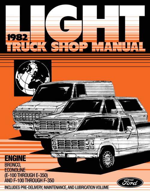 1989 Ford Truck F150-350 EVTM Shop Manual – Bishko Autobooks Paper Book