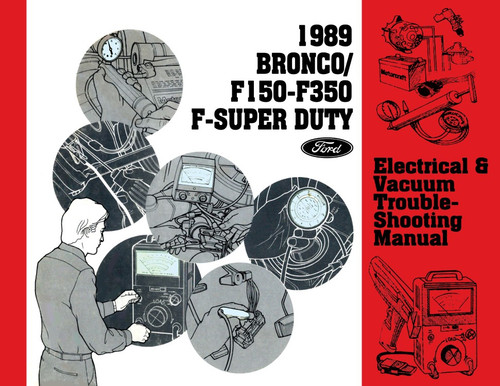 1989 Ford F-Series Truck Electrical Vacuum Troubleshooting Manual