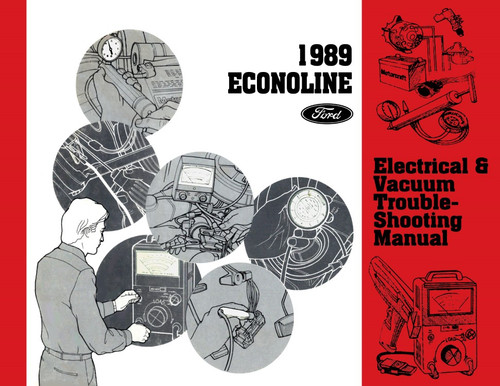 1989 Ford Mustang Electrical Vacuum Troubleshooting Manual - OEM