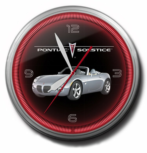 Pontiac Solstice Neon Clocks