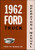 1962 Ford Truck Operator's Manual