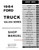 1964 Ford Truck Shop Manual 100-350 Series