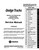 1975 - 1976 Dodge Truck 100-800 Shop Manual